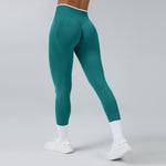 Seamless Sport Leggings -- Quick-Dry High-Waist Workout Tight view 1
