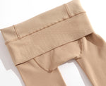 Striped Plus-Size Tights -- High-Waist Multi-Color Set view 9