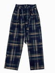 Men's Plus Size Plaid Pattern Relaxed Fit Pants view 3