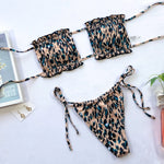 Frill Trim Ruched Bikini Set view 8