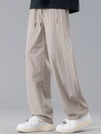 Men's Plus Size Loose Fit Drawstring Casual Pants view 2