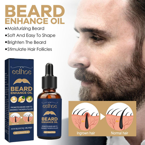 Beard Care Oil -- Growth & Shine Serum for Men