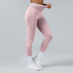 Seamless Sport Leggings -- Quick-Dry High-Waist Workout Tight view 2