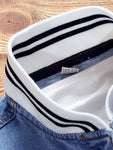 Men's Full Size Slim Fit Button Up Denim Jacket Plus Size view 5