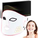 Hello Face LED Face Mask Light Therapy Red, Blue & Infrared Light Facial Skin Care Device with Eye Protection view 8