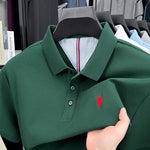 Men's Cotton Embroidered Polo Shirt view 7