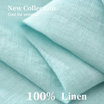 Men's Linen Short Sleeve Button-Up Shirt view 4