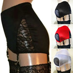 Floral Lace Garter Belt, Adjustable view 3