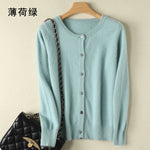Mink Cashmere Cardigan view 13