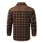Plaid Fleece-Lined Jacket view 3