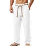 Linen Drawstring Trousers view 11