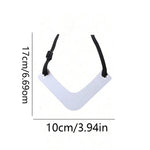 Beard Shaping Stencil -- Clean Neckline Guide Tool view 6