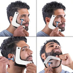 Beard Shaping Stencil -- Clean Neckline Guide Tool view 4