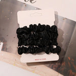 Pure Silk Scrunchie Set, 4-Piece view 9