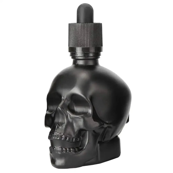 Skull Glass Dropper Bottle