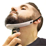 Beard Shaping Stencil -- Clean Neckline Guide Tool view 1