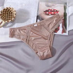 Silky Satin Lace Panties view 7