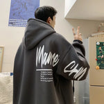 Oversized Letter-Print Hoodie view 2