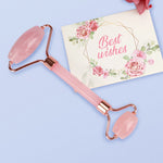 Rose Quartz Facial Roller view 1