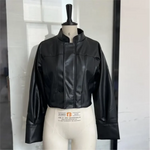 Faux Leather Moto Jacket view 7