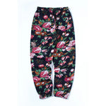 Floral Print Linen Joggers view 4