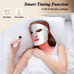 Hello Face LED Face Mask Light Therapy Red, Blue & Infrared Light Facial Skin Care Device with Eye Protection view 2