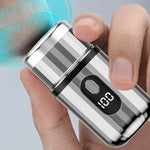Pocket Electric Shaver -- Travel-Ready Capsule Razor view 1