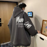 Oversized Letter-Print Hoodie view 7