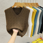 V-Neck Sweater Vest view 6