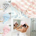 Quick-Dry Hair Turban Towel view 2