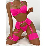Lace Garter Lingerie Set view 8