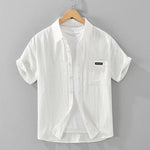 Men's Lightweight Linen Casual Shirt view 5