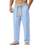 Linen Drawstring Trousers view 14