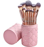 14-Piece Rose Gold Brush Set view 8