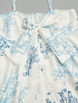 Striped Bow-Tie Cami Top view 3