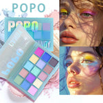 Blue-Toned Eyeshadow Palette, 15 Shades view 4