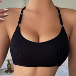 Backless Ribbed Bra view 2