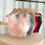 Lace Deep-V Bralette view 4