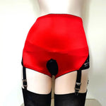 Floral Lace Garter Belt, Adjustable view 4