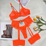 Lace Garter Lingerie Set view 6