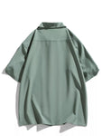 Men's Plus Size Casual Short-Sleeve Shirt view 2