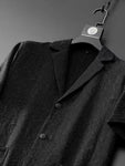 Men's Plus Size Button Up Shirt and Pants Set view 6